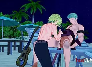 Want Zoro Sanji blowjob?