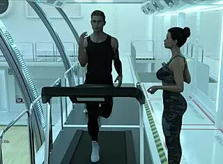 I watch this football star in hentai anime, but it's 3d cartoon with redhead athletic build from pov