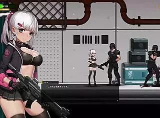 In this hentai game, big cock meets huge tits for wild action