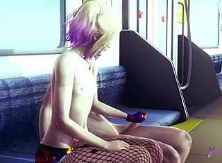 Harley Quinn Femboy Skills Blow Minds!