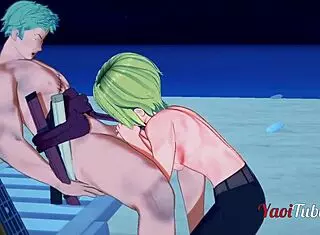 Want Zoro Sanji blowjob?
