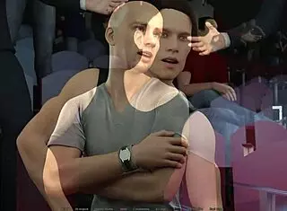 Milf Masturbates Big Cock in Missionary Underwear