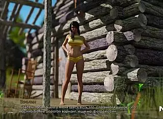 Bikini Girls Tanning in Emotional Anime Story E3 11