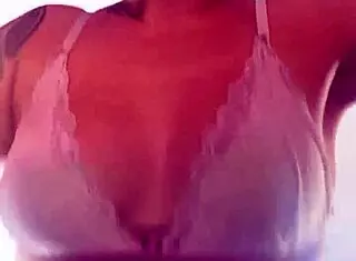 Blonde's Hard Tits Exposed in Gym, Gets Horny from Public Stares and Dripping Sweat