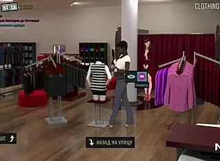 Fashion Business: Groping Breasts in Store Episode 1 Scene 79