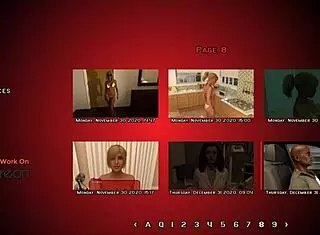 Alexandra 187 in erotic hentai game