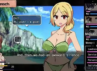 summer memories ryu final story, blonde step-sister's pussy destroyed in hentai game part 1 🔥