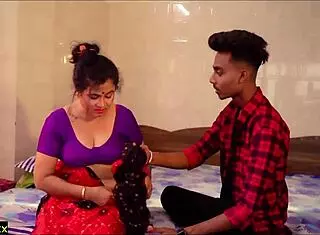 beautiful bengali maid has sudden sex with college boy
