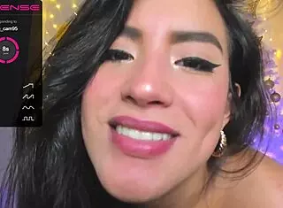 She Sucks Monster Dildo, Drool Drips, Pussy Soaks Screen!