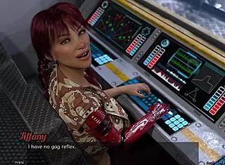 Stranded In Space 18: Flirting With Half Robot Girl