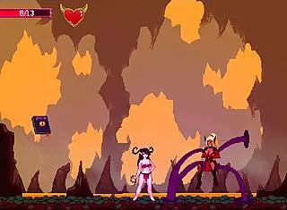 Succubus seduces everyone in hell during Sinher gameplay with monster fucking and intense actions