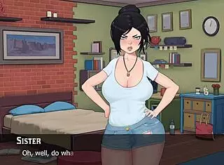 Otaku's Rage Porn Game Part 1: Wake Up to Big Tits in Hentai Anime Cartoon