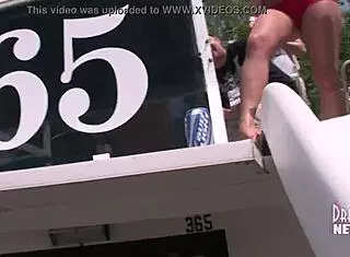 Party turns wild with topless fun on Lake Ozarks houseboats