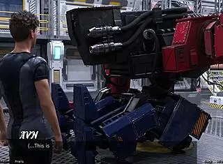 Stranded In Space 18: Flirting With Half Robot Girl