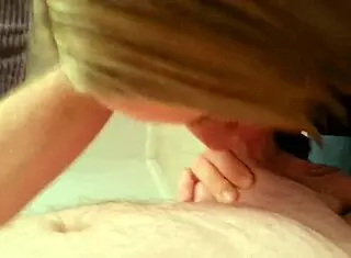 Homemade deepthroat with milf wife and young friend