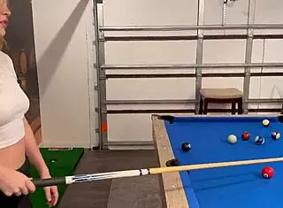 My friend's girlfriend lets me cum in her throat while he's in the other room!