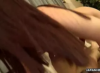 Japanese Nene Kinoshita cheats in wild hardcore ride with hairy charm