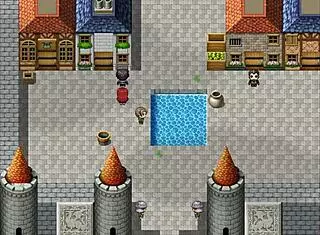 Farmers daughter in sexy outfit plays with furry and horsecock dildo