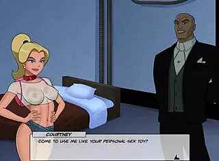 I love suckin lex luthor's huge cock, he creampies me so good