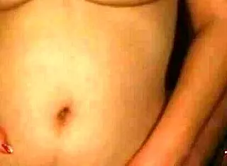 seducing my girlfriend with big breasts caressing her in front of the camera