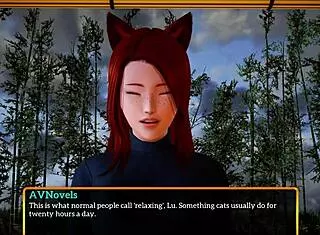 My New Family: Redhead with Big Tits and Ass in Erotic Anime