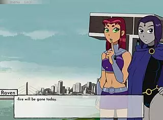 Want to see Jinx and Blackfire's funtime?