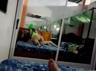 stepmother and stepson share homemade moments