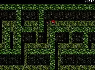 Farmers daughter in sexy outfit plays with furry and horsecock dildo