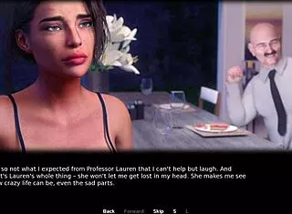 First time meeting family in 3d hentai feels exciting.