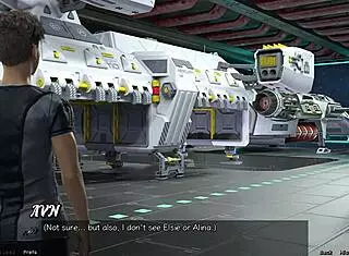 Stranded in space, this hot milf had a wild nip slip moment.