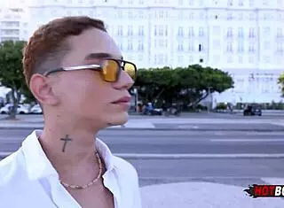 Brazilian teen 18+ enjoys amateur activities with a friend.