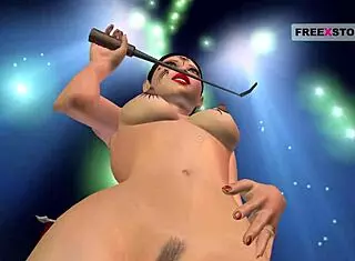 animate cartoon video of an indian bhabhi in sexy positions