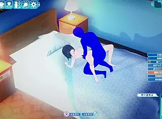 feeling aroused by koikatsu big tits sex scene