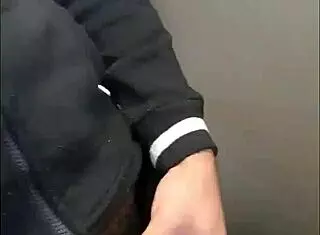 naughtiness in the gym bathroom with these guys, full sheer