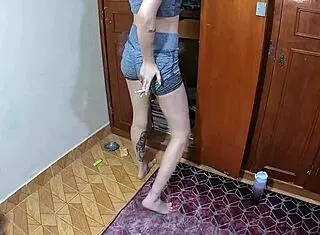 My new stepmother was organizing clothes when something shocking happened!