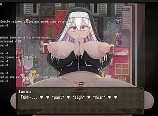rumina joins the hypnosis cult in part 3 of this hentai anime game