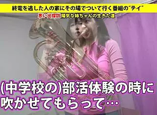 Full version of Japanese amateur blowjob with big tits action