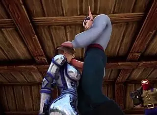 warcraft parody scene in the throne room