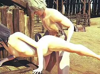 Kitty Unleashes Futanari Cumshot in Uncensored Hentai