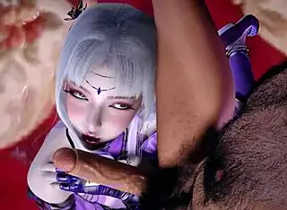 Xiao Yixian bends over for small 18+ dick in 3d animation