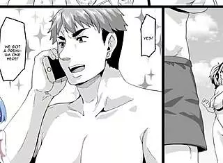 海滩假期变成狂野随意本子性爱