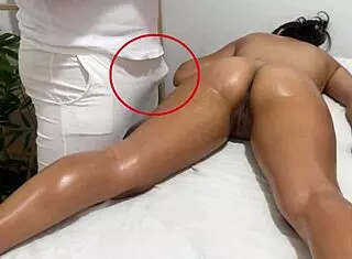 Married woman grabs my dick during a real tantric massage session, filmed in detail with amateur passion.