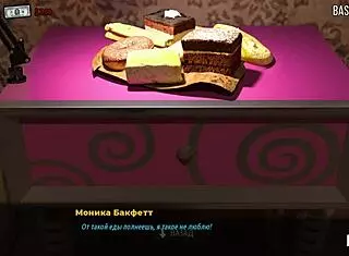 Leg massage turns intimate with breast involvement in this anime game