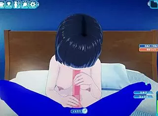 feeling aroused by koikatsu big tits sex scene