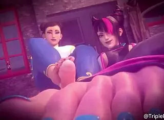 3D动漫足交场景SFM Blender合集