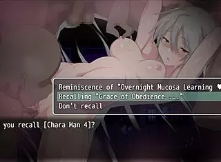 Grace explores the labyrinth town with toys and fingering, part 15