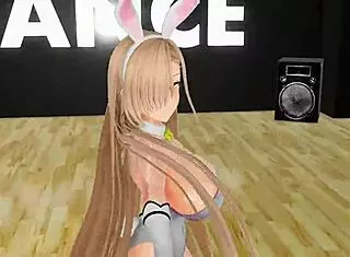 Ichinose Asuna Undresses And Dances With Huge Boobs