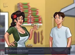 i messed up summertime saga 123 with erotic cartoon scenes