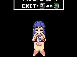 Black Labyrinth Gallery with Futanari Creampie