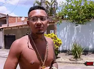 Tattooed guy with big cock fucks guy with big ass